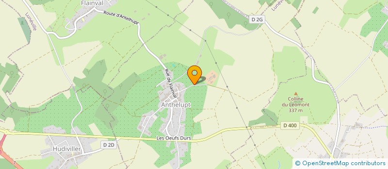 localisation de l'entreprise SCI LAS  ANTHELUPT