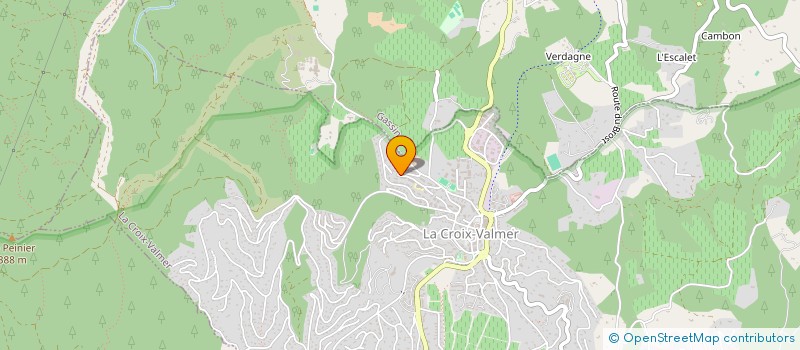 localisation de l'entreprise SCI LAS  LA CROIX-VALMER