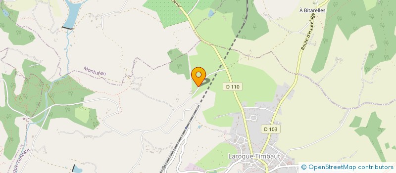 localisation de l'entreprise SCI LAS BARRERES  LA CROIX-BLANCHE