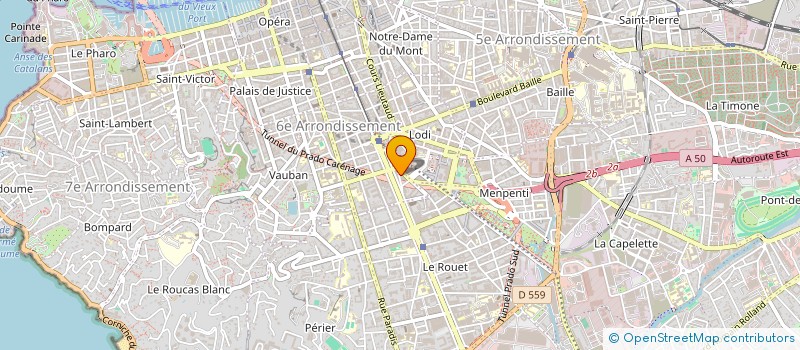 localisation de l'entreprise SCI LAS CAPUCINES à MARSEILLE