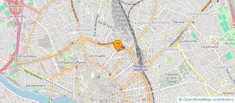 localisation de l'entreprise SCI LAS CAZES à TOULOUSE