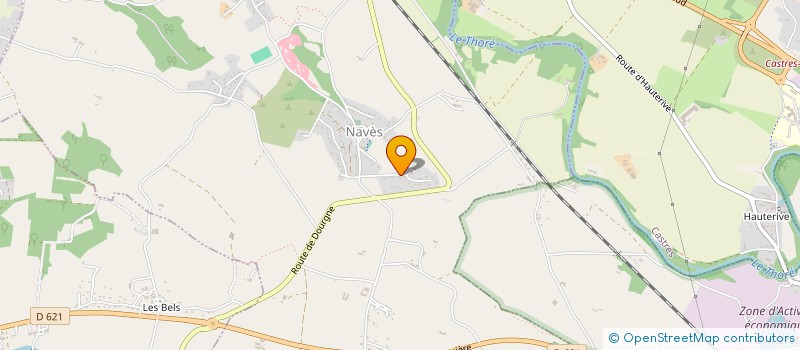 localisation de l'entreprise SCI LAS GOUTOS  NAVES