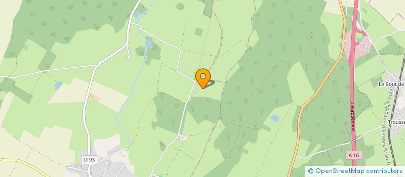 localisation de l'entreprise SCI LAS&JB  BERNEUIL-EN-BRAY