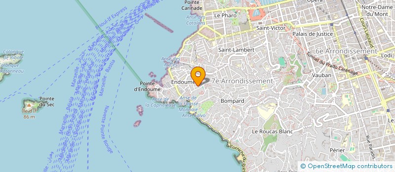 localisation de l'entreprise SCI LAS SAN BLAS à MARSEILLE