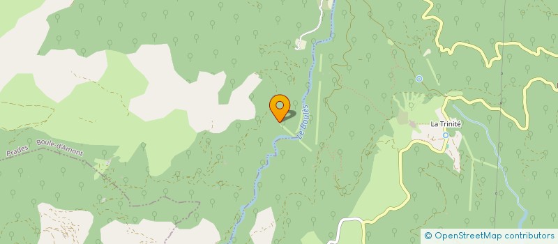 localisation de l'entreprise SCI LAS TERRADES  BOULE D'AMONT