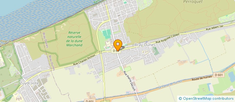 localisation de l'entreprise SCI LASA  BRAY-DUNES