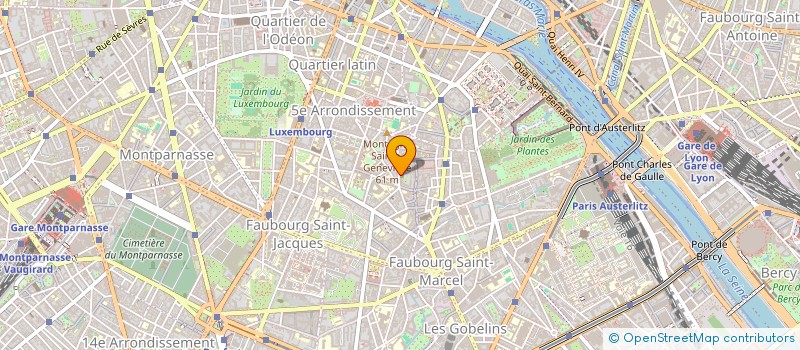 localisation de l'entreprise SCI LASA à PARIS