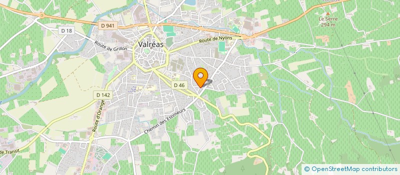 localisation de l'entreprise SCI LASAGERE à VALREAS