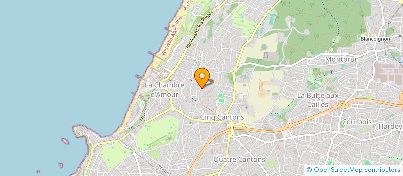 localisation de l'entreprise SCI LASALIE  ANGLET