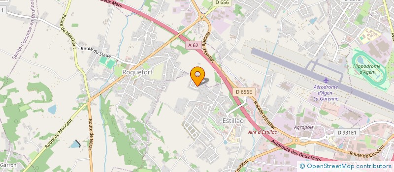 localisation de l'entreprise SCI LASBRUGUES  ESTILLAC