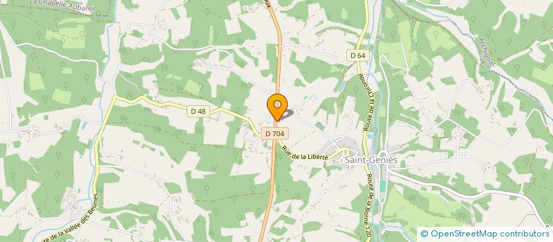 localisation de l'entreprise SCI LASCAUD  SAINT-GENIES