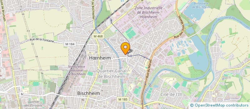 localisation de l'entreprise SCI LASCIA CORRE A VITA  HNHEIM