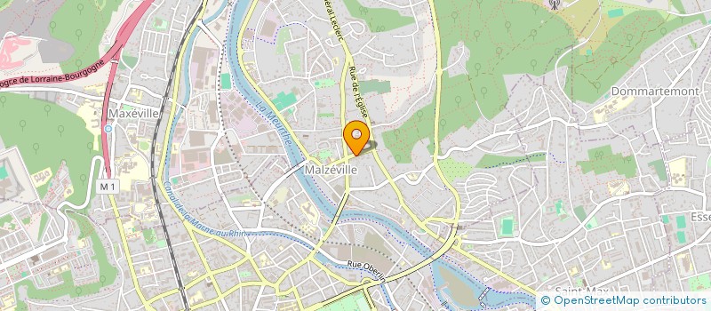 localisation de l'entreprise SCI LASEP  MALZEVILLE