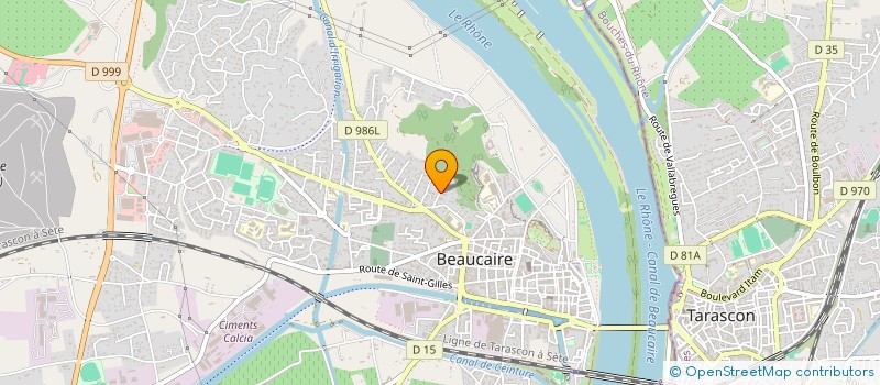 localisation de l'entreprise SCI LASER IMPLANT  BEAUCAIRE