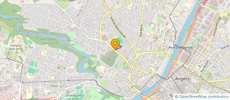localisation de l'entreprise SCI LASIM à ANGERS