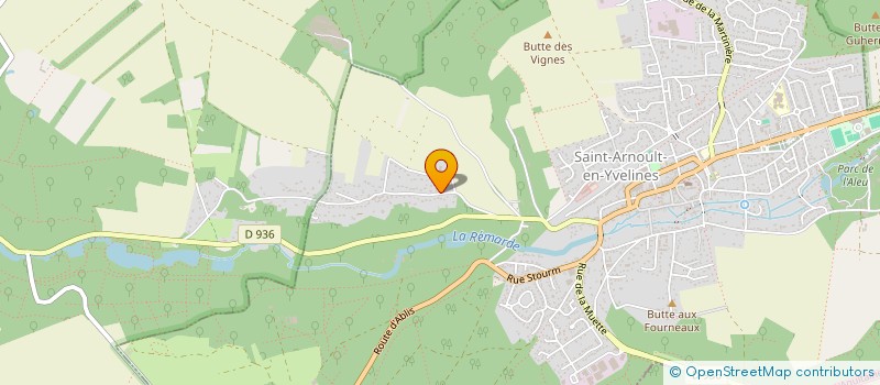 localisation de l'entreprise SCI LASNE  SAINT-ARNOULT-EN-YVELINES