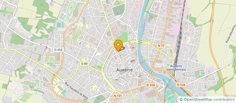 localisation de l'entreprise SCI LASNE IMMOBILIER à AUXERRE