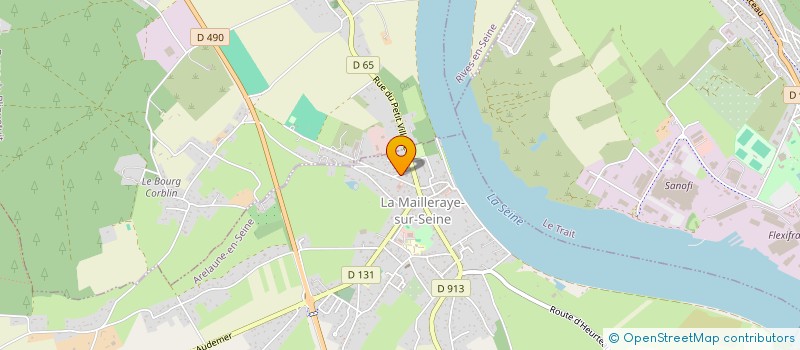 localisation de l'entreprise SCI LASNIER  ARELAUNE-EN-SEINE