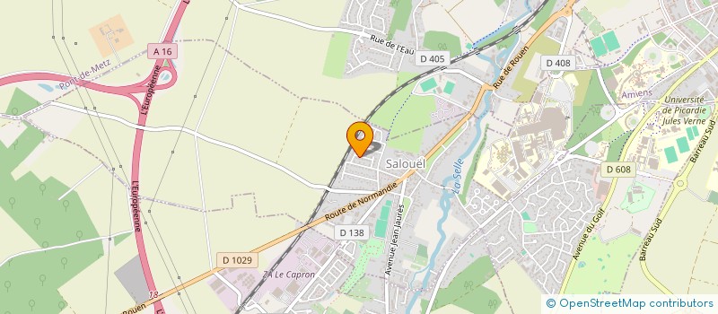 localisation de l'entreprise SCI LASOFRE  SALOUEL