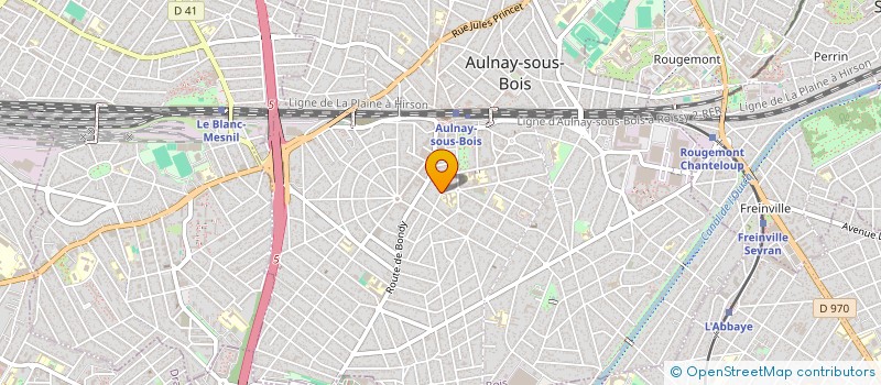 localisation de l'entreprise SCI LASOMA à AULNAY-SOUS-BOIS