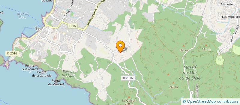 localisation de l'entreprise SCI LASSA à SIX-FOURS-LES-PLAGES