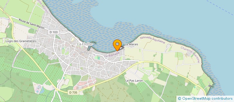 localisation de l'entreprise SCI LASSALLE  LA FLOTTE