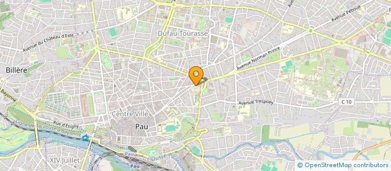 localisation de l'entreprise SCI LASSERRE BERNATAS à PAU
