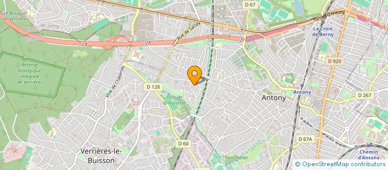 localisation de l'entreprise SCI LASSIENDA à ANTONY