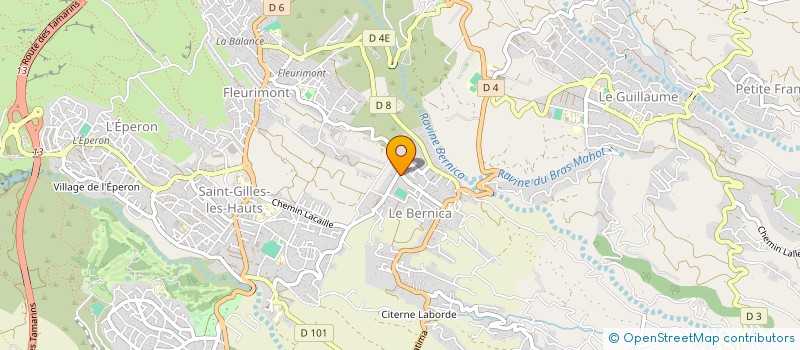 localisation de l'entreprise SCI LASSIM à SAINT-PAUL