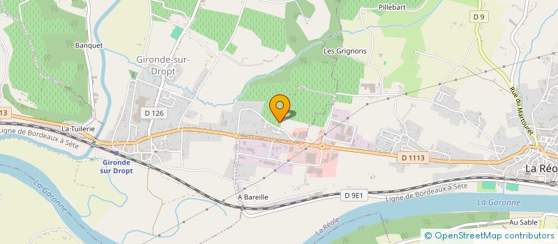 localisation de l'entreprise SCI LASSIME  GIRONDE-SUR-DROPT