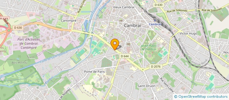 localisation de l'entreprise SCI LASSOPSA à CAMBRAI