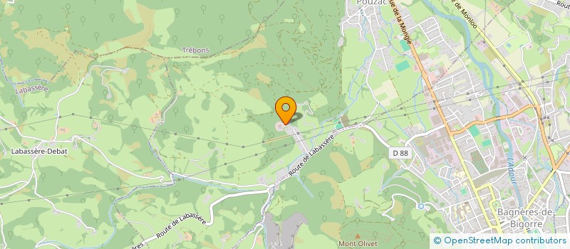 localisation de l'entreprise SCI LASSOTSARICAUD  POUZAC