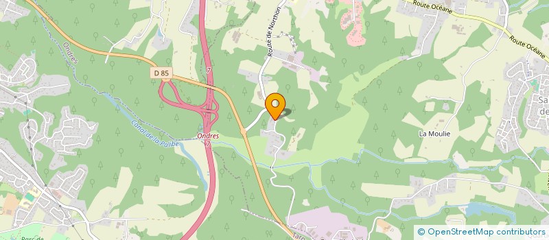 localisation de l'entreprise SCI LASSUS  SAINT-MARTIN-DE-SEIGNANX