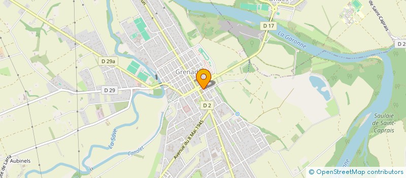 localisation de l'entreprise SCI LASSUS PATRIMOINE  GRENADE