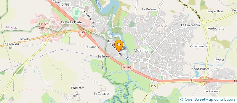 localisation de l'entreprise SCI LASTEYRIE  MUZILLAC