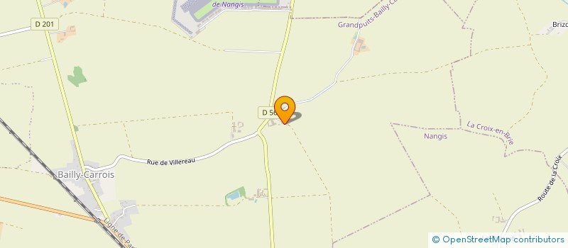 localisation de l'entreprise SCI LASTRE à GRANDPUITS-BAILLY-CARROIS
