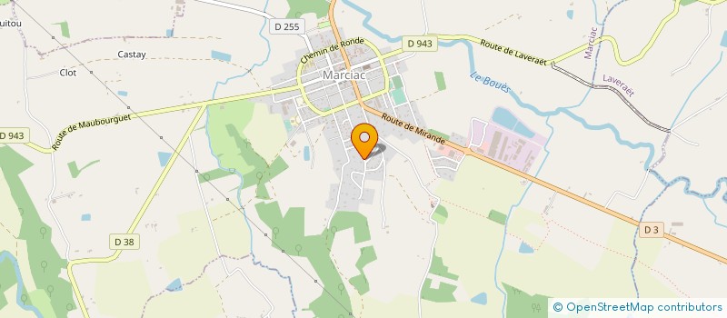 localisation de l'entreprise SCI LASTRECHE  ARMENTIEUX