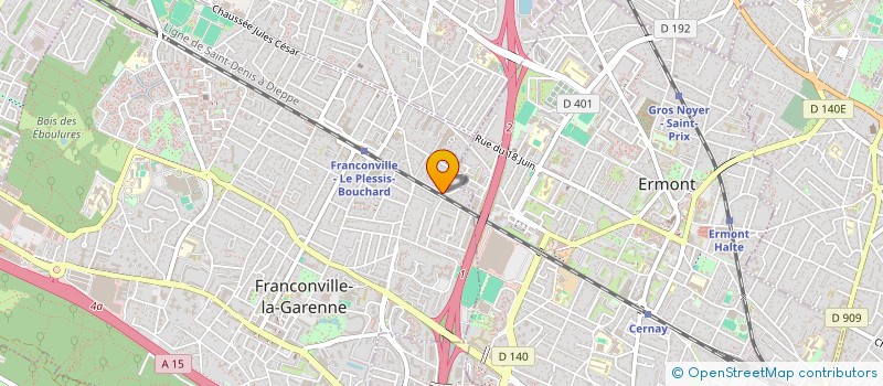 localisation de l'entreprise SCI LAT  FRANCONVILLE