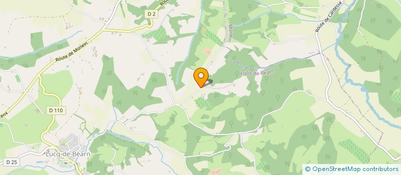 localisation de l'entreprise SCI LATACAZA à MONEIN