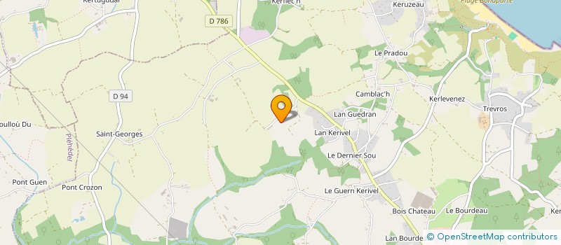 localisation de l'entreprise SCI LATANA  PLOUHA