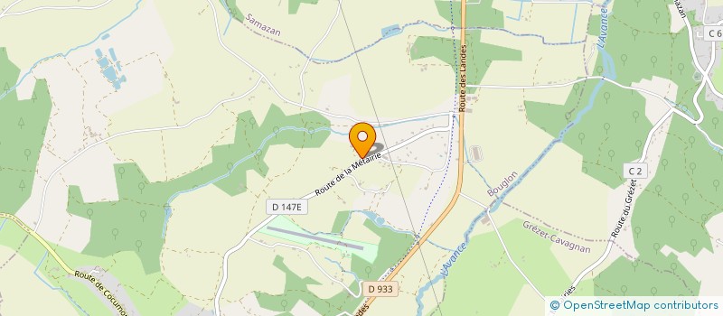 localisation de l'entreprise SCI LATAPIE  BOUGLON