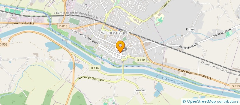 localisation de l'entreprise SCI LATAPIE à VALENCE