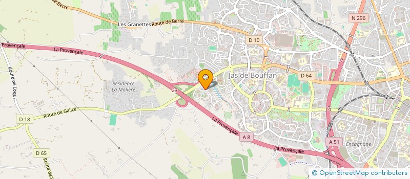 localisation de l'entreprise SCI LATECOERE à AIX-EN-PROVENCE