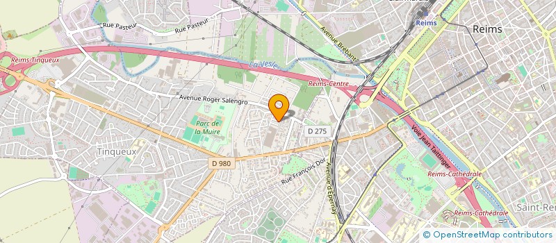 localisation de l'entreprise SCI LATHILDE DEHONDT  TINQUEUX