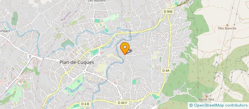 localisation de l'entreprise SCI LATIL  ALLAUCH