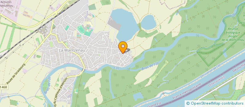 localisation de l'entreprise SCI LATINA  LA WANTZENAU