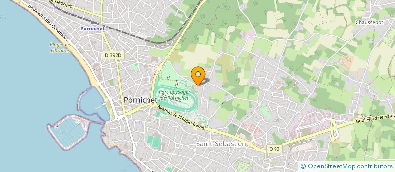 localisation de l'entreprise SCI LATISA à PORNICHET