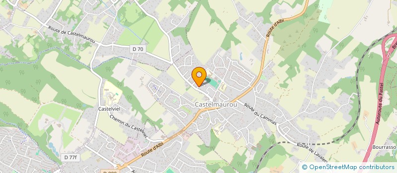 localisation de l'entreprise SCI LATITUDE  CASTELMAUROU