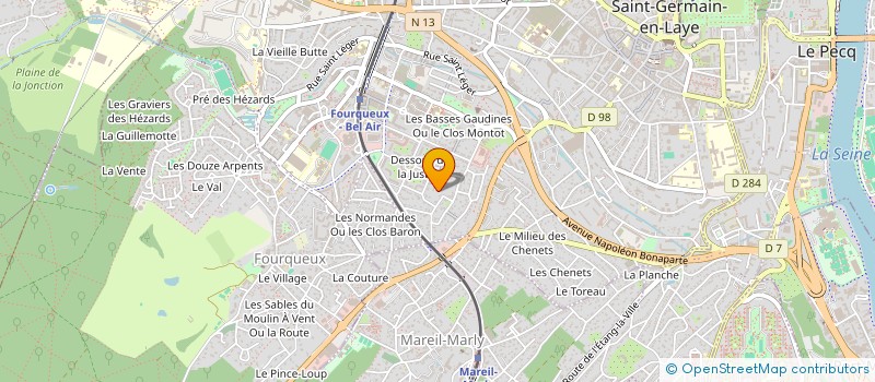 localisation de l'entreprise SCI LATO  SAINT-GERMAIN-EN-LAYE