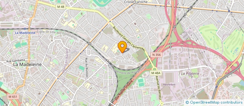 localisation de l'entreprise SCI LATODO à MARCQ-EN-BARŒUL